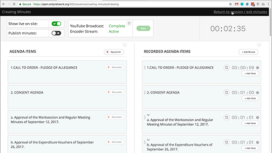How to index agendas and take minutes video thumbnail
